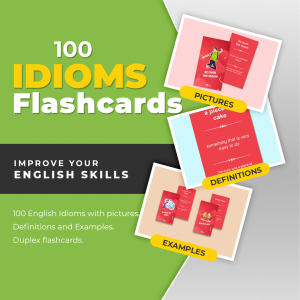 Flascards - English Idioms